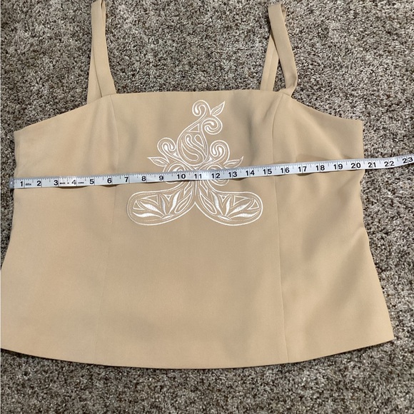 New Terramina Jacket Suit Women 2 Piece Size 14 Brown Color - Picture 5 of 15